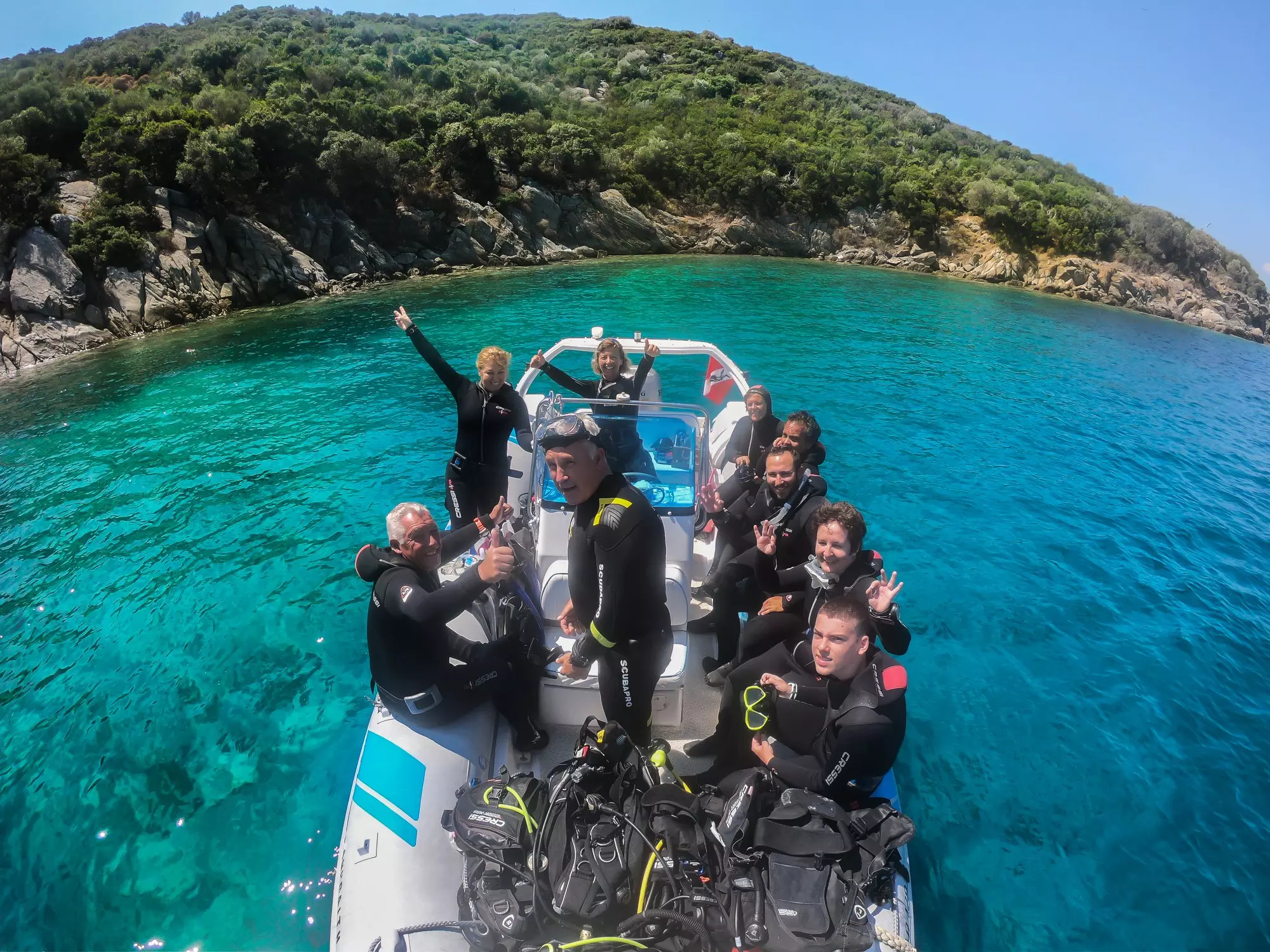 chalkidiki greeece dive sites