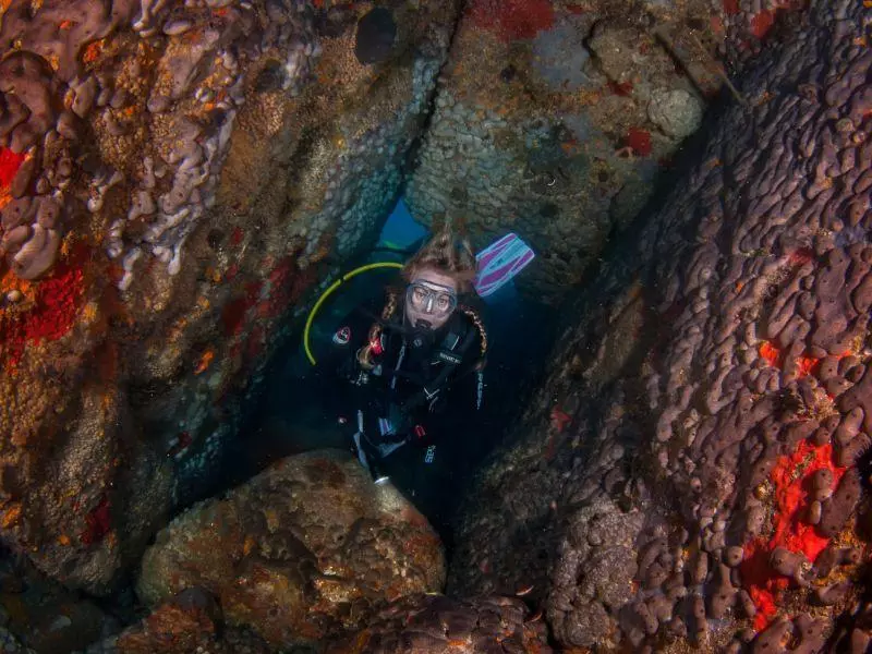 twinrocks divesite ammouliani greece