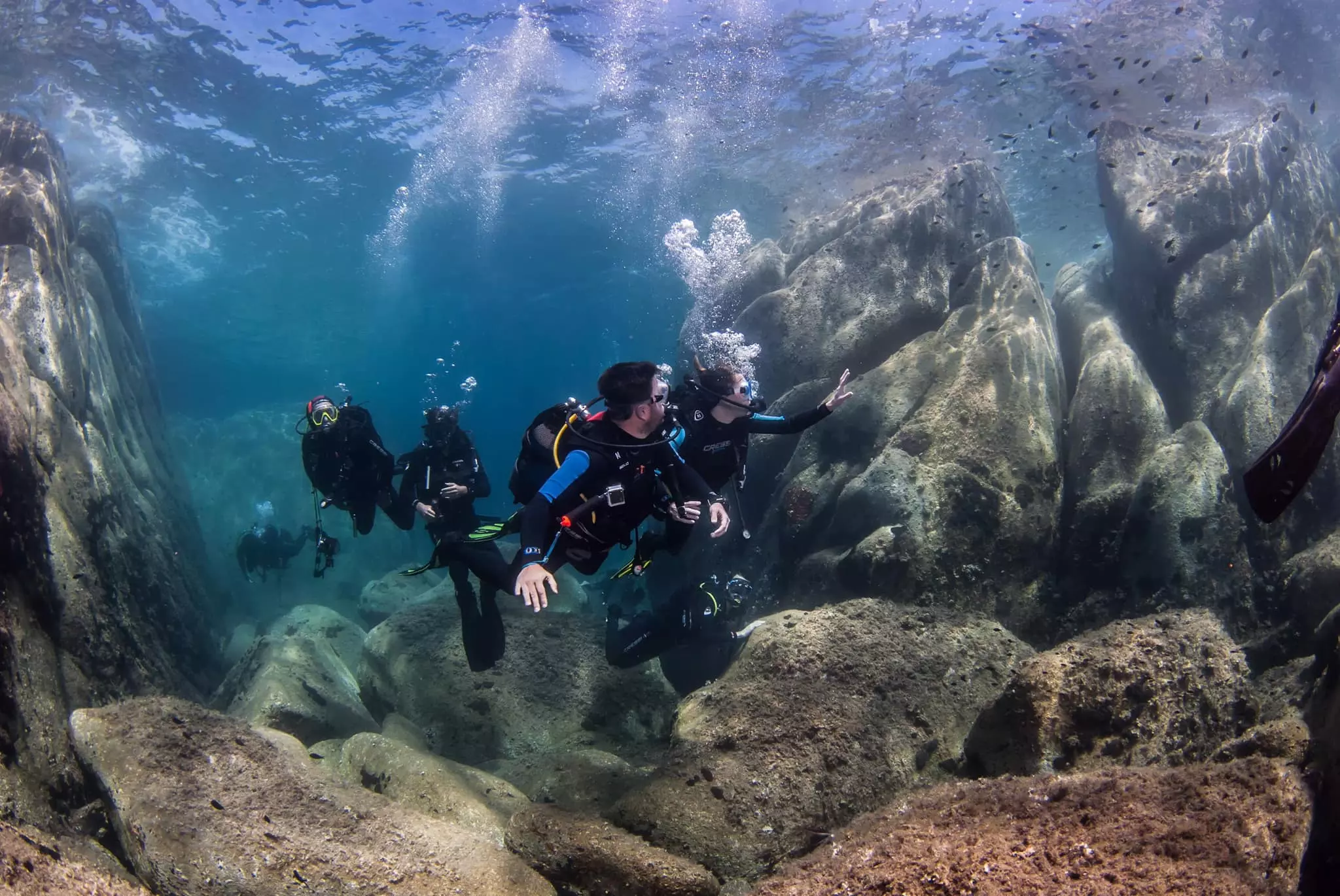 Boat diving Ammouliani