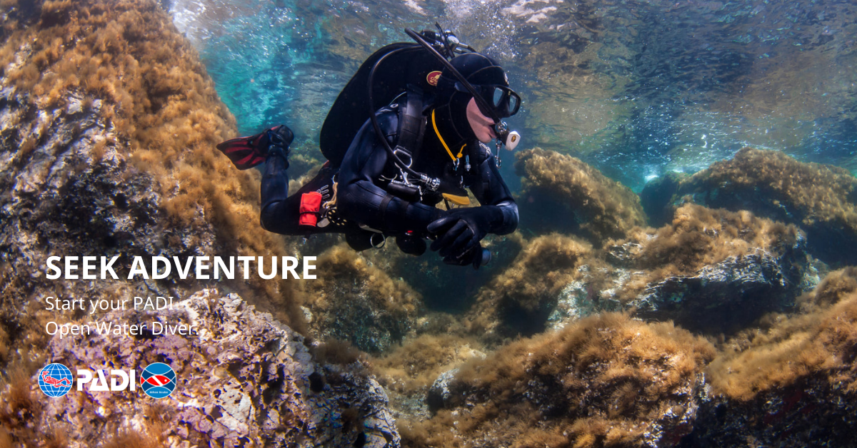 padi open water course chalkidiki greece