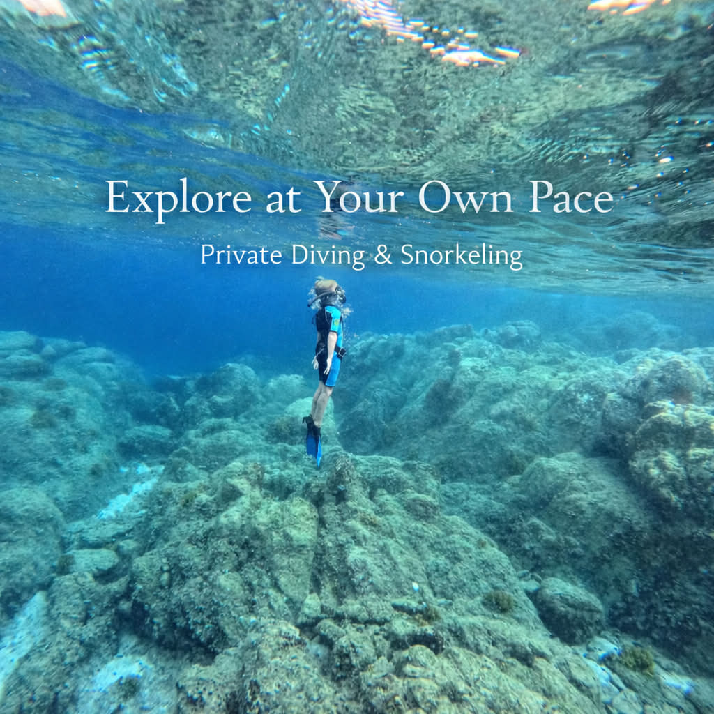 private snorkeling εκδρομή στην Αμμουλιανή Χαλκιδικής