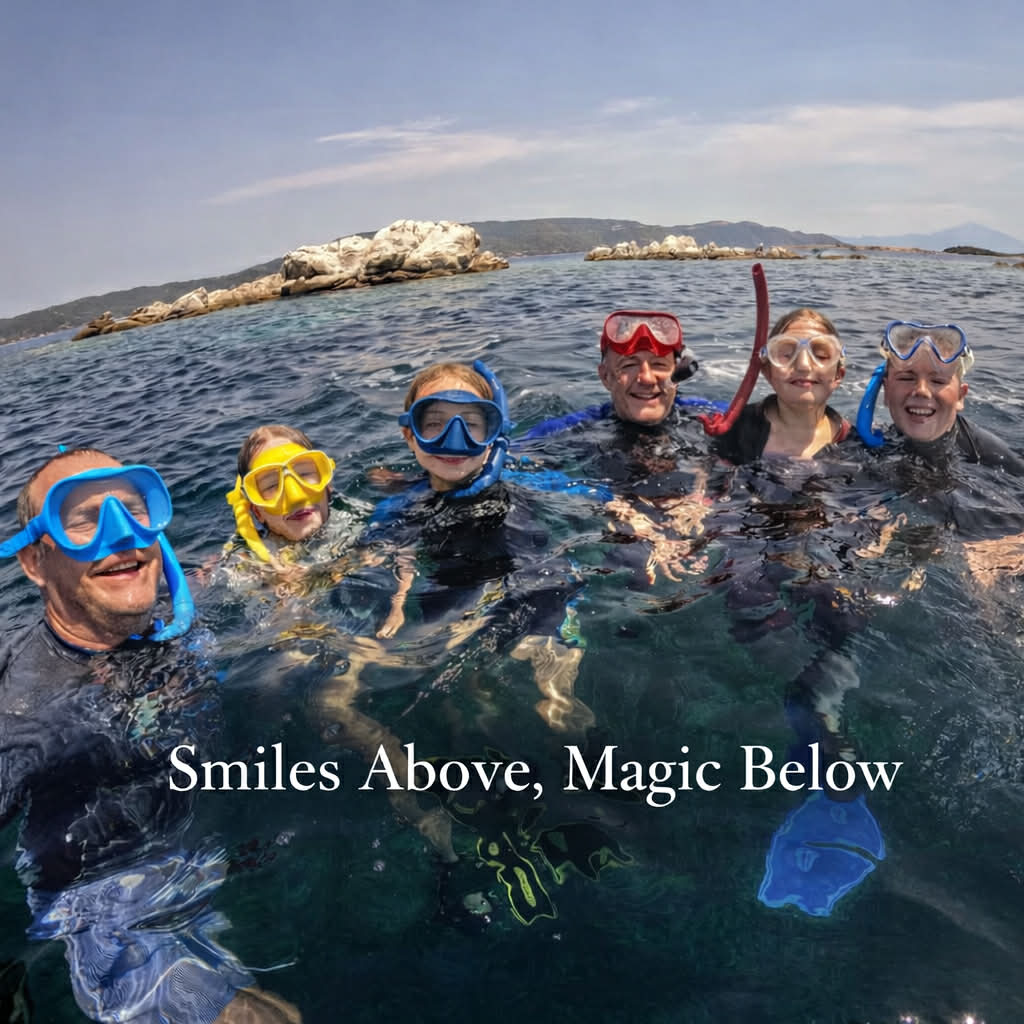 Εκδρομή snorkeling στην Αμμουλιανή Χαλκιδικής